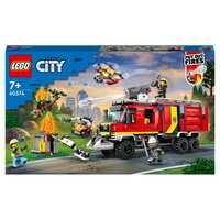 Playmobil 1.2.3. - 6967 - Camion de pompier avec échelle pivotante