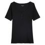 Voir la diapositive 1 : INEXTENSO T-shirt noir femme
