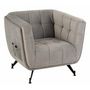 Voir la diapositive 1 : Paris Prix Fauteuil Lounge Design  Conforad  95cm Gris Clair