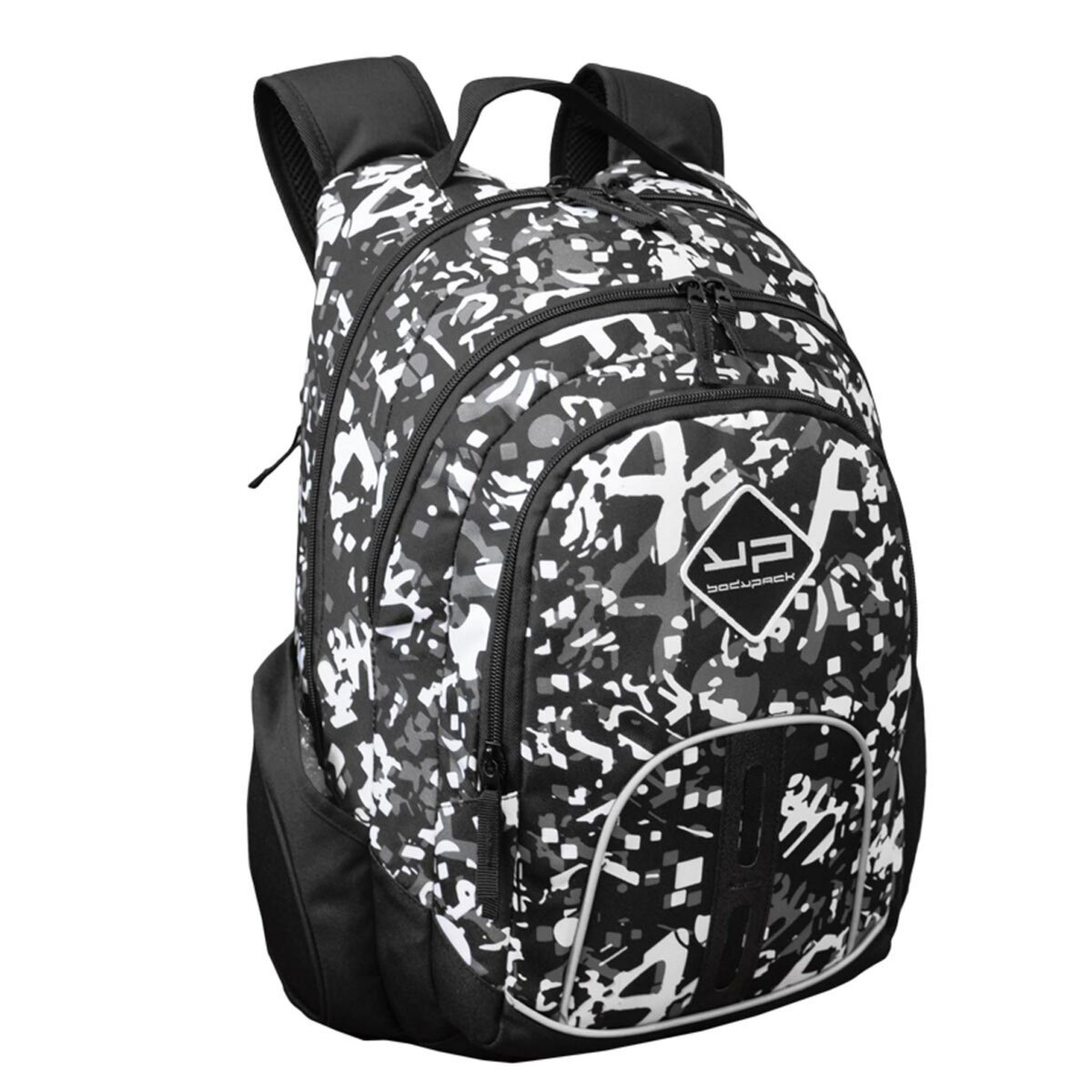 BODYPACK Sac dos 3 compartiments gar on Graff noir et blanc pas