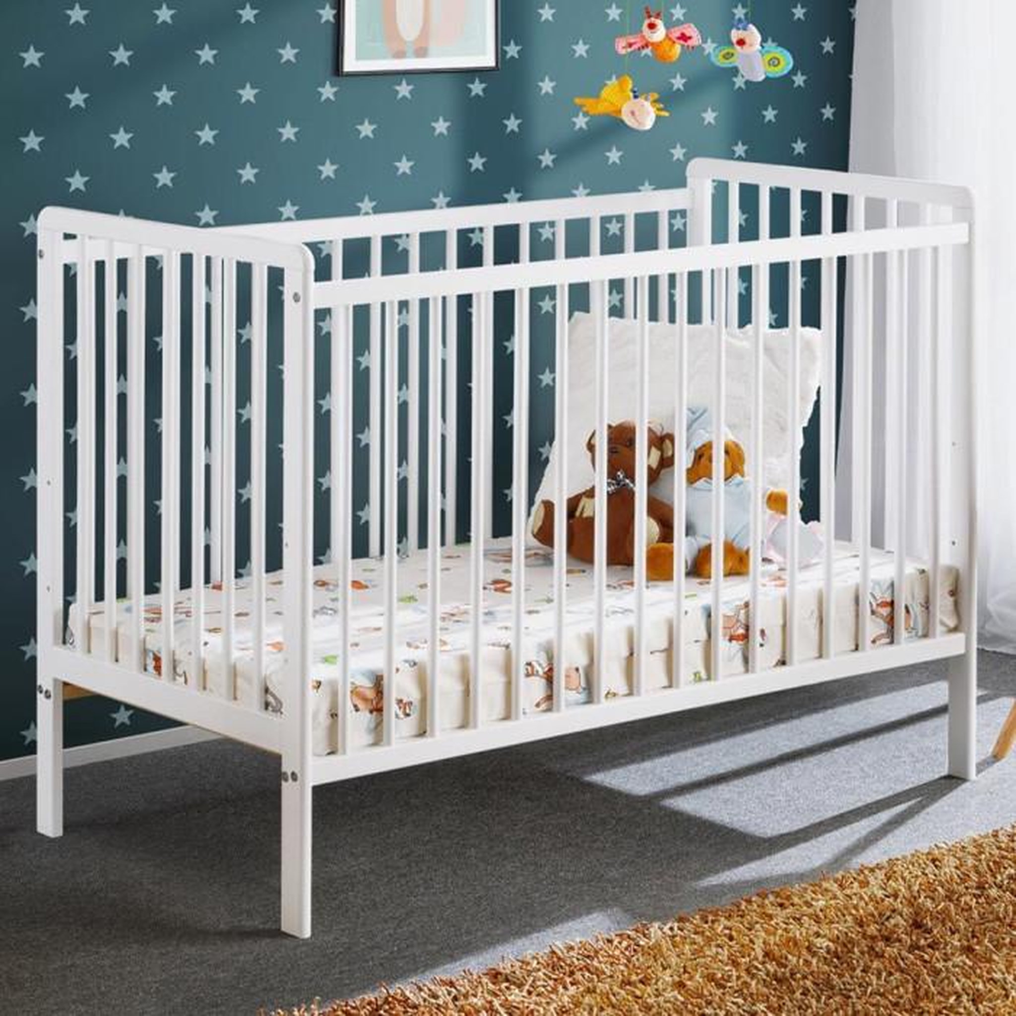 Paris Prix Lit Bébé  Cypi  60x120cm Blanc