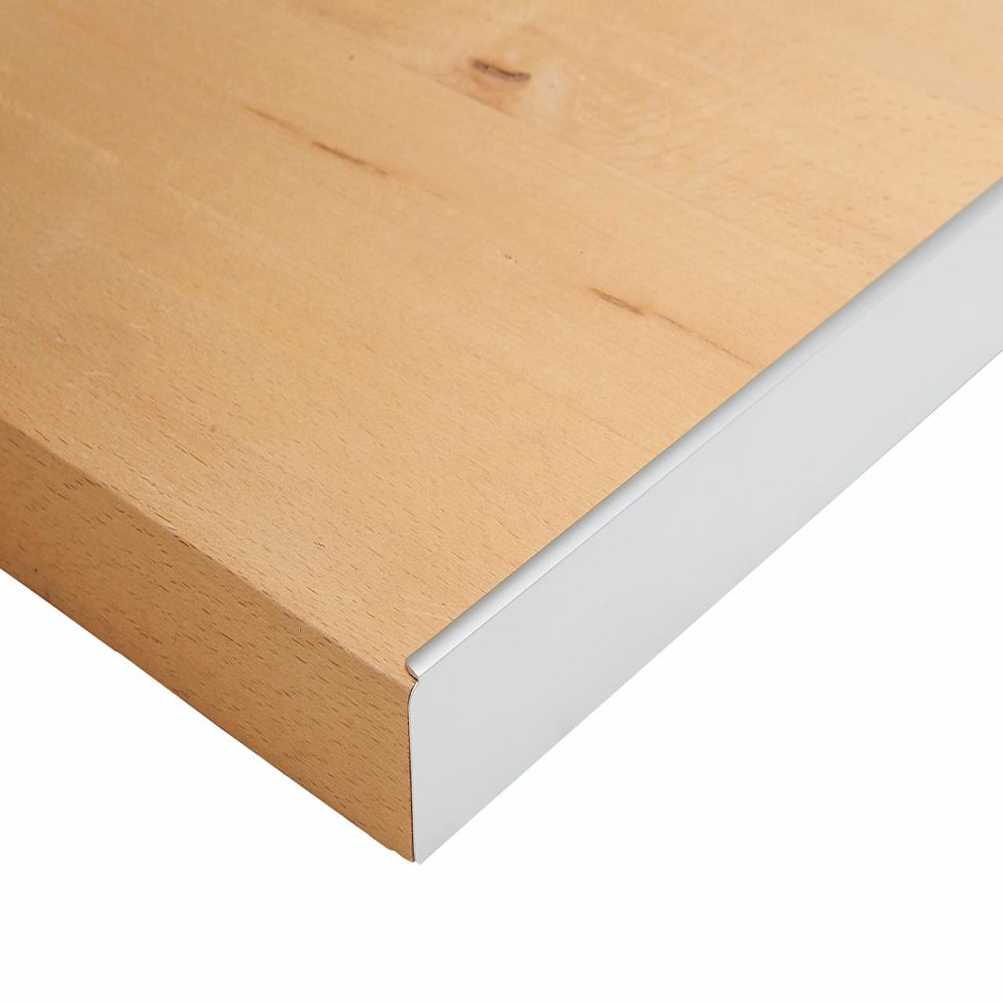 CENTRALE BRICO Profil de finition aluminium L.67 x l.3.8 cm