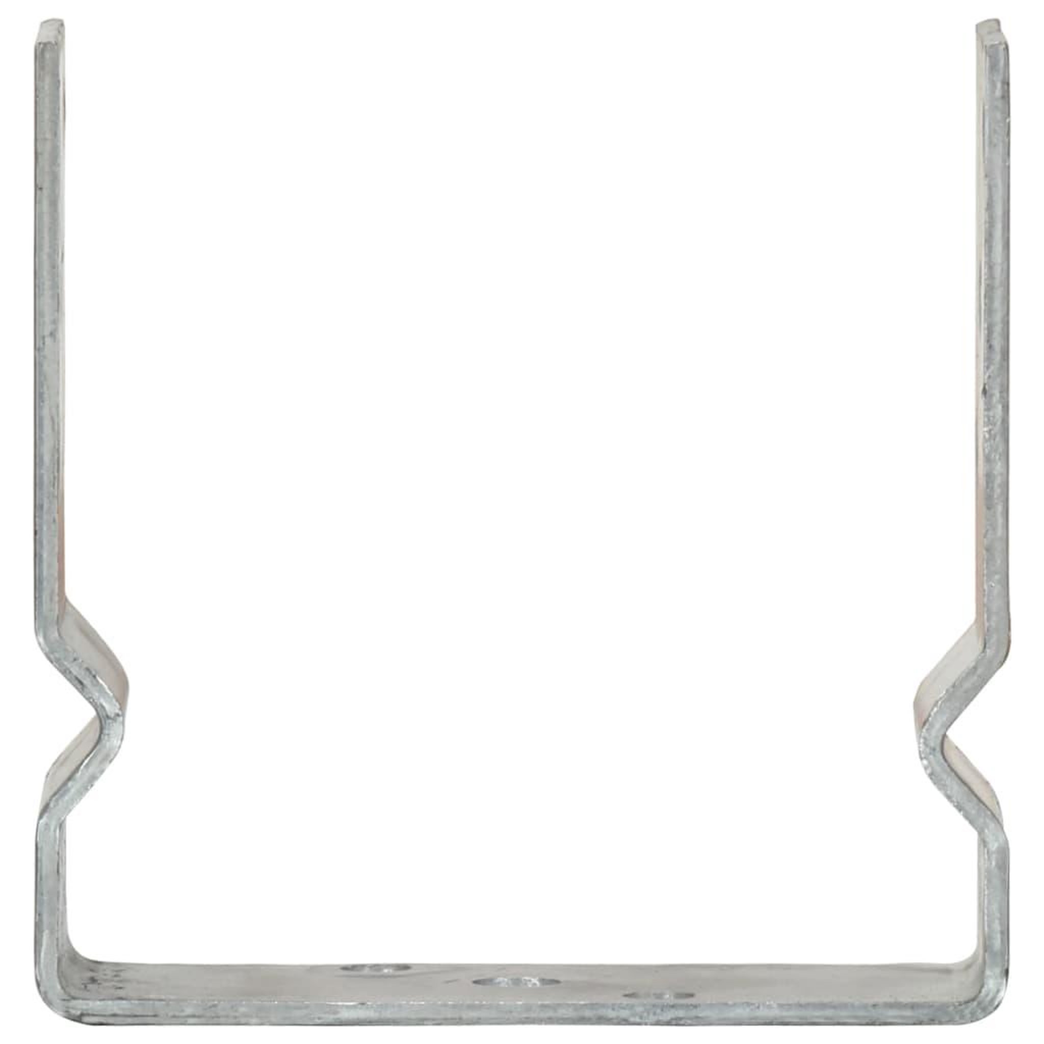 Voir la diapositive 3 : VIDAXL Piquets de cloture 12 pcs argente 14x6x15 cm acier galvanise