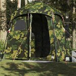 VIDAXL Tente de douche 2 personnes camouflage impermeable