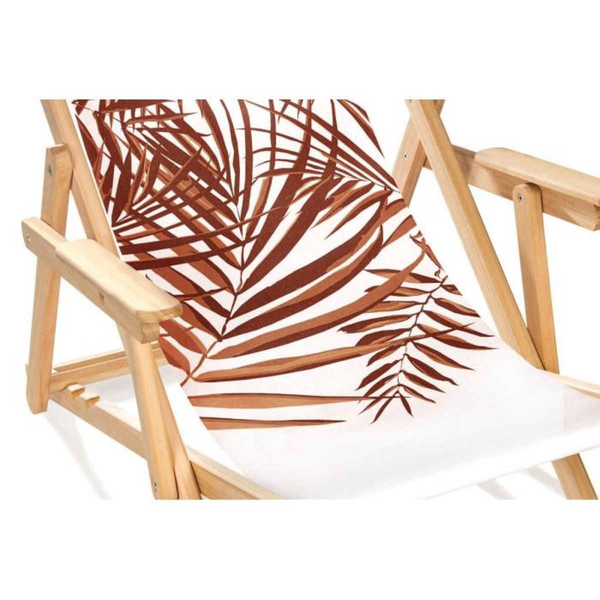 Paris Prix Chilienne de Jardin Pliante Feuille  Lona  102cm Rouge Brique