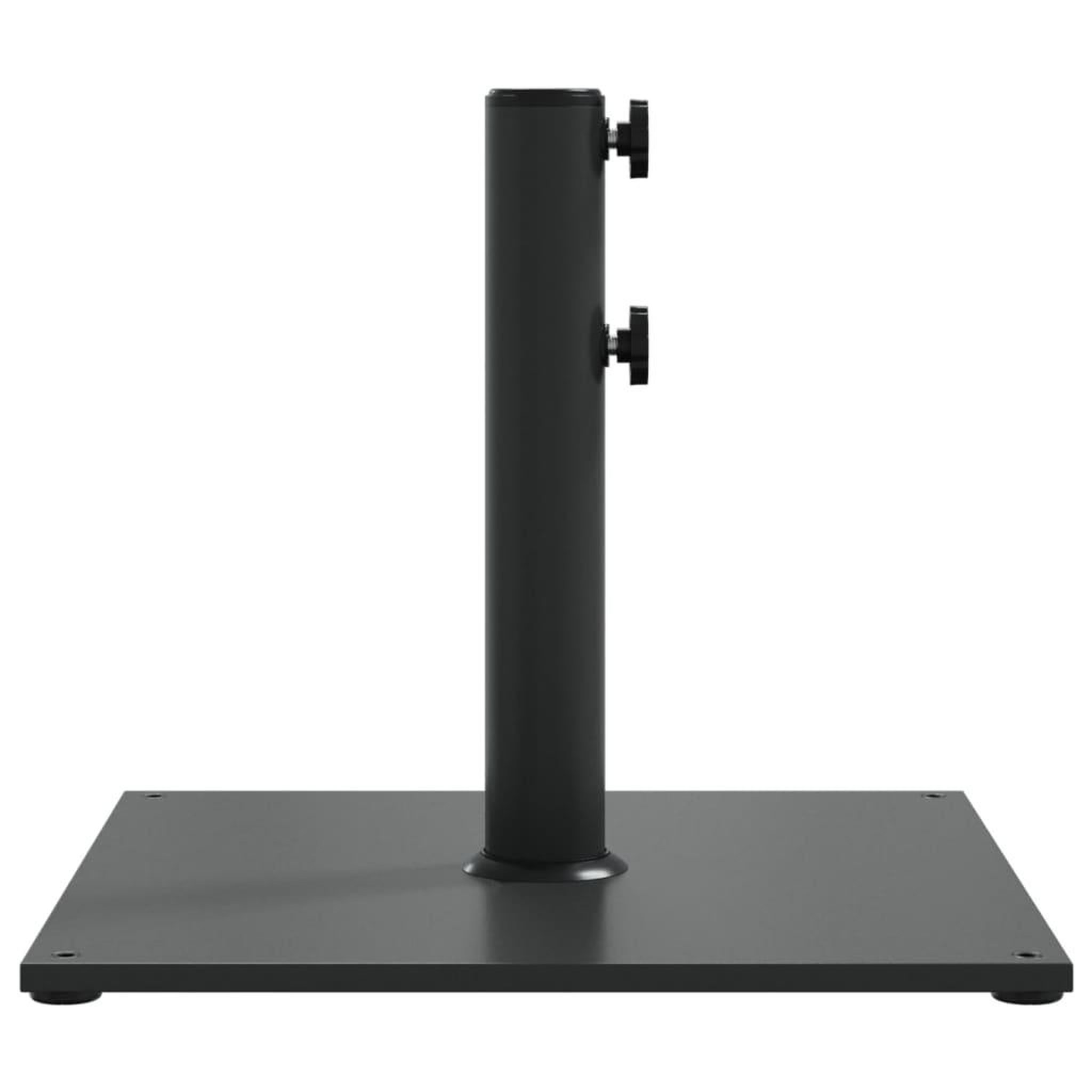 Voir la diapositive 5 : VIDAXL Base de parasol pour mats Ø32/38/48 mm 17 kg carre