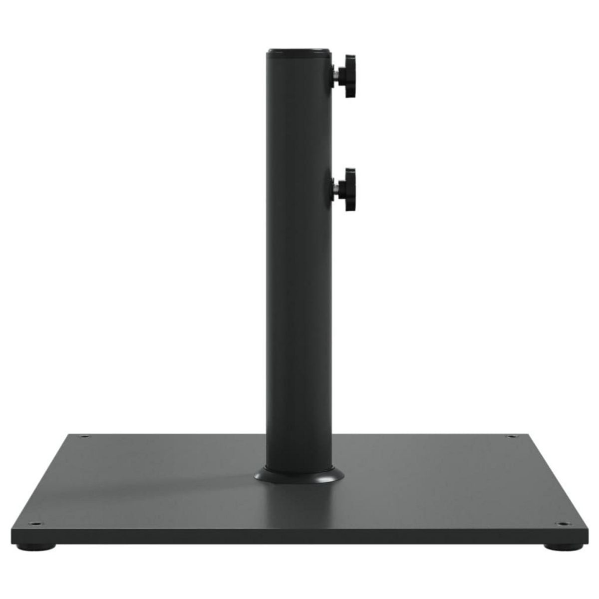 VIDAXL Base de parasol pour mats Ø32/38/48 mm 17 kg carre