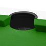 Voir la diapositive 5 : Rendez vous déco Table de billard convertible blanche tapis vert - Eddie