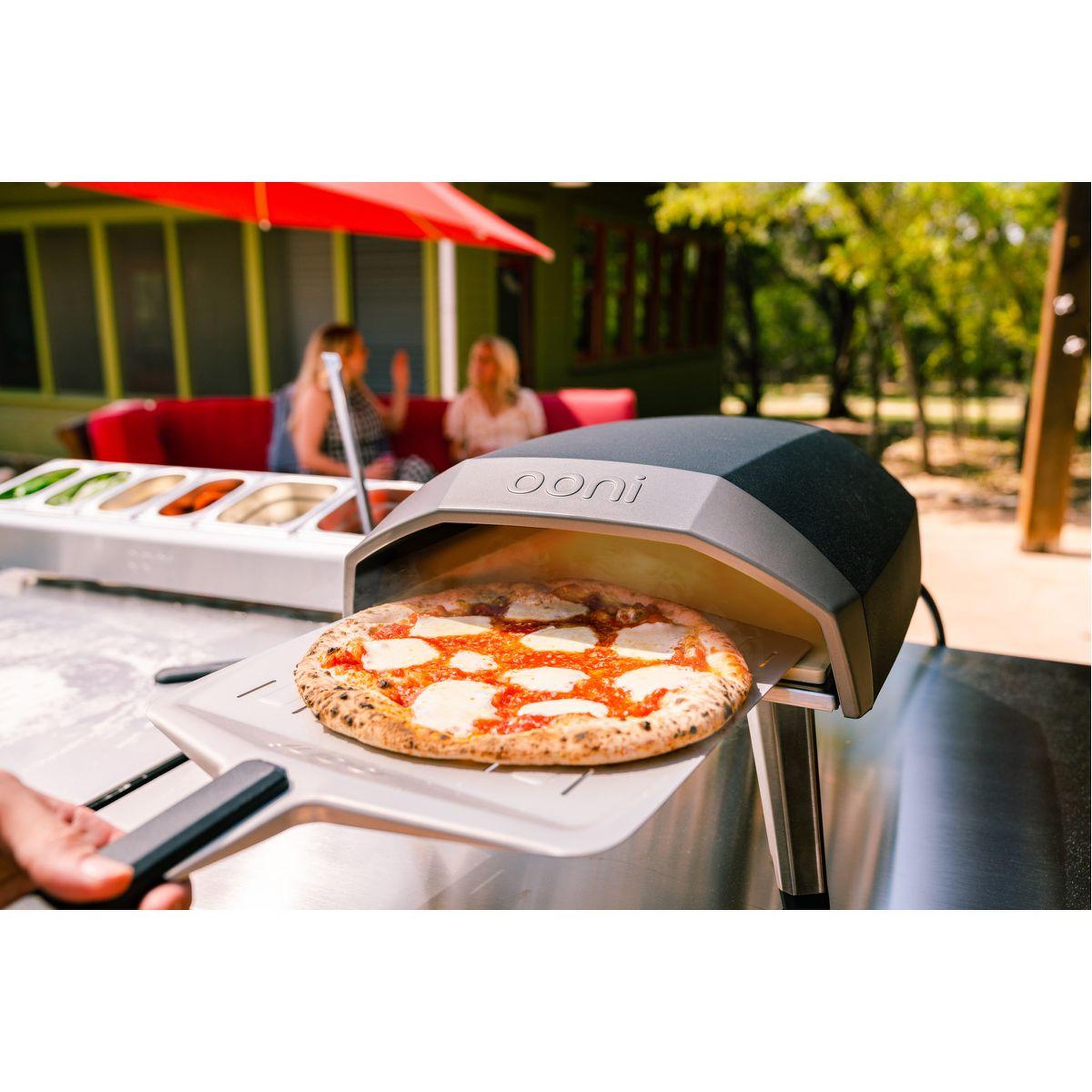 Voir la diapositive 4 : OONI Four à pizza gaz Koda 12 noir pizza 30 cm, préchauffage 15 min, de 280 à 500°C
