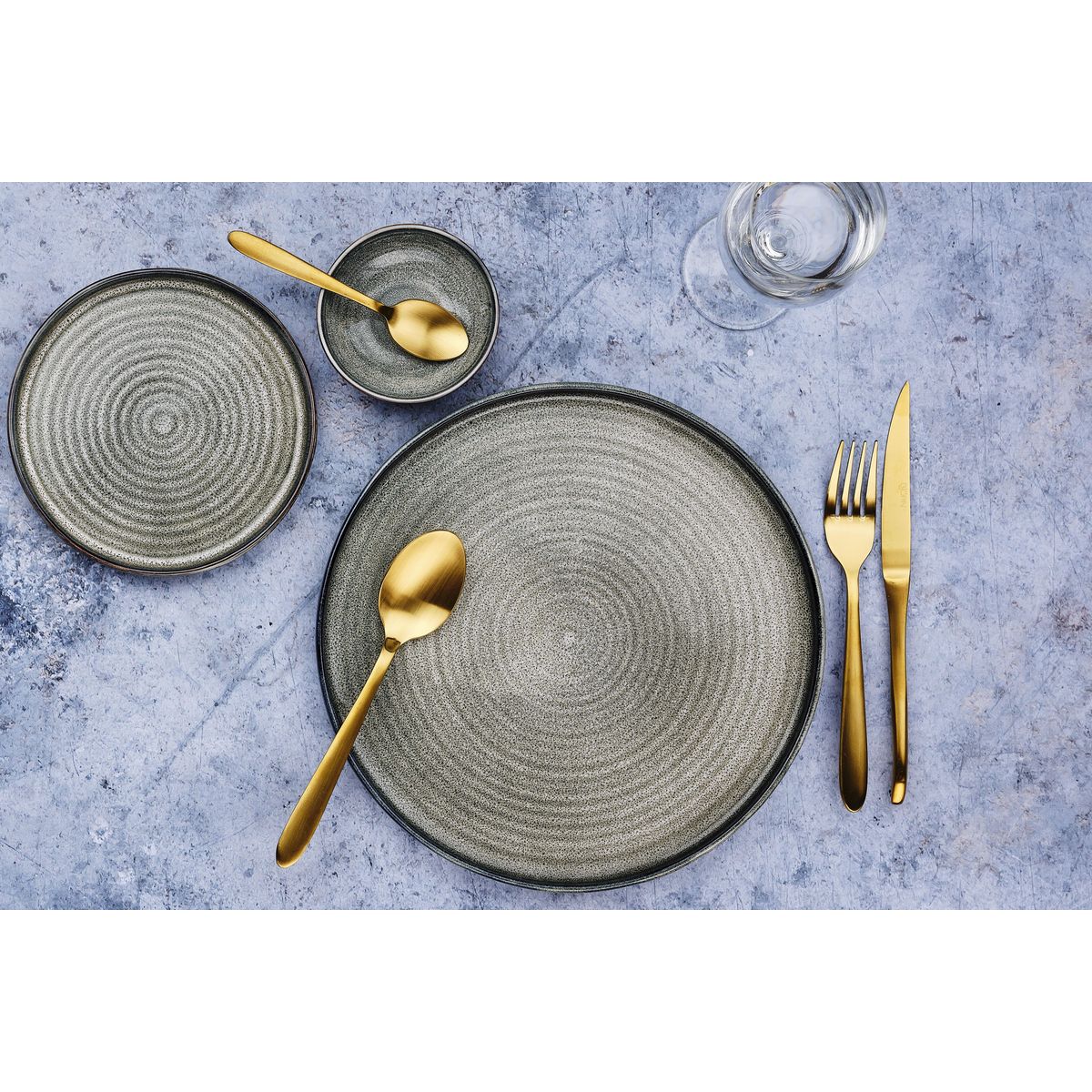 BJORN Coffret 6 petites cuillères KAJA - Gold