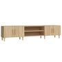 Voir la diapositive 2 : VIDAXL Meubles TV chene sonoma 180x31,5x40 cm bois d'ingenierie
