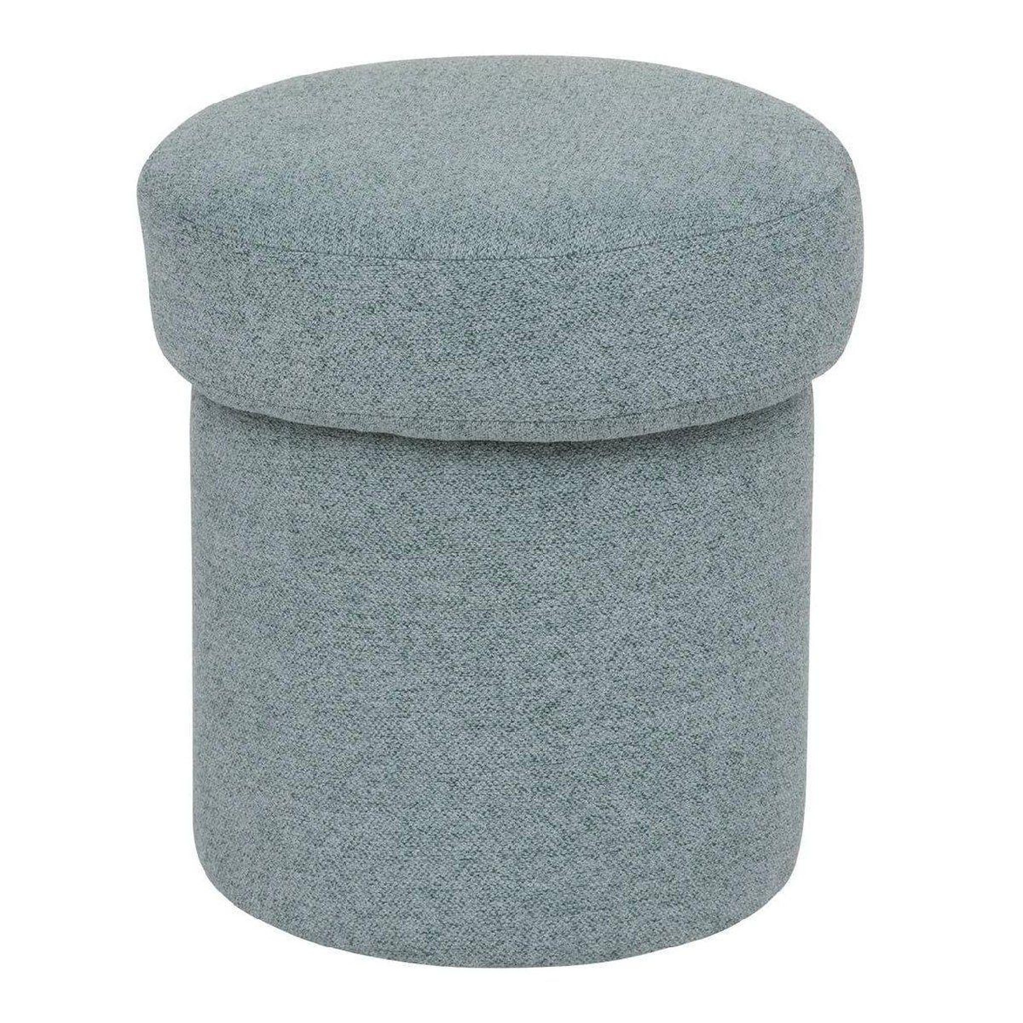 ATMOSPHERA Pouf design  tika  40cm vert céladon