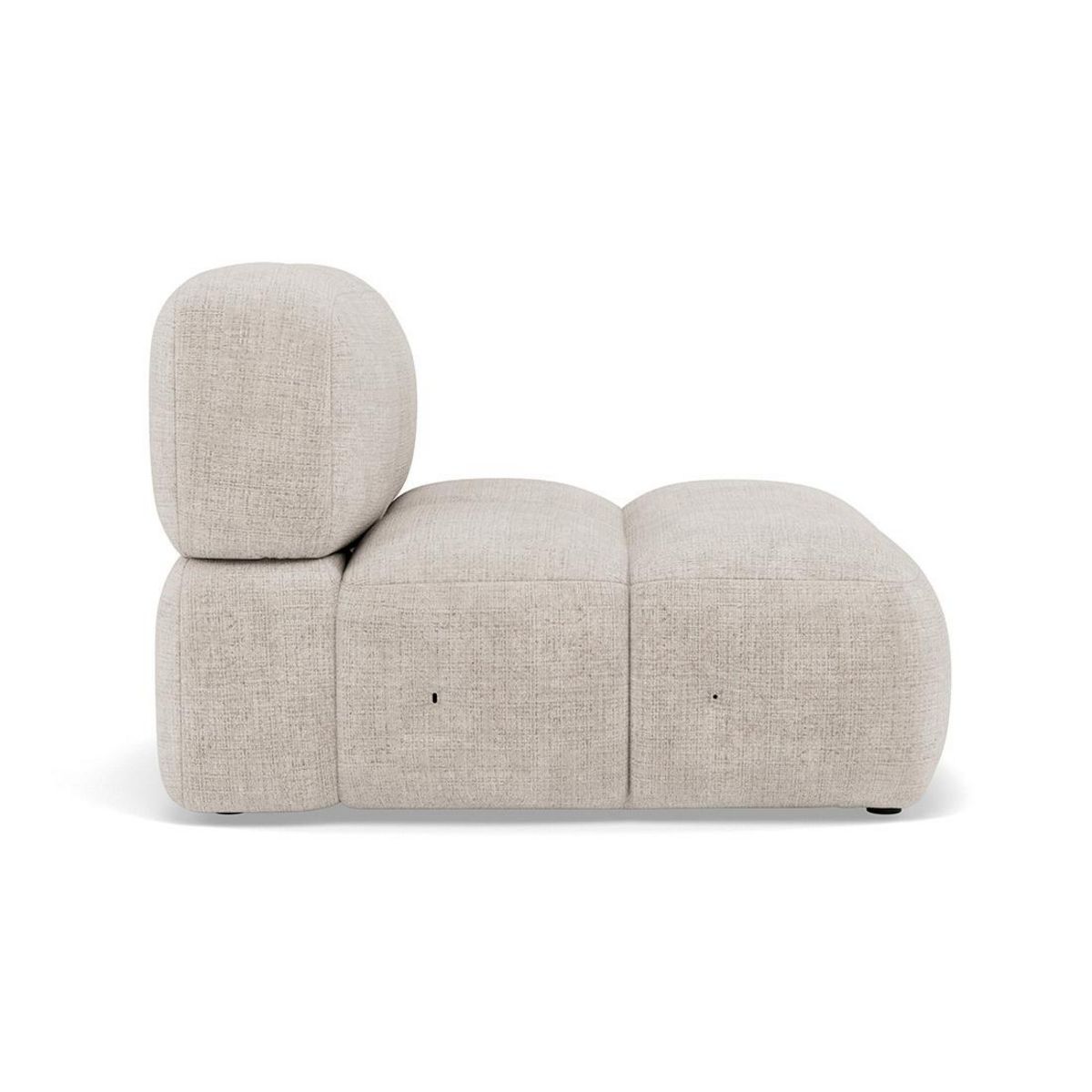 LISA DESIGN Grace - module d'assise en velours texturé