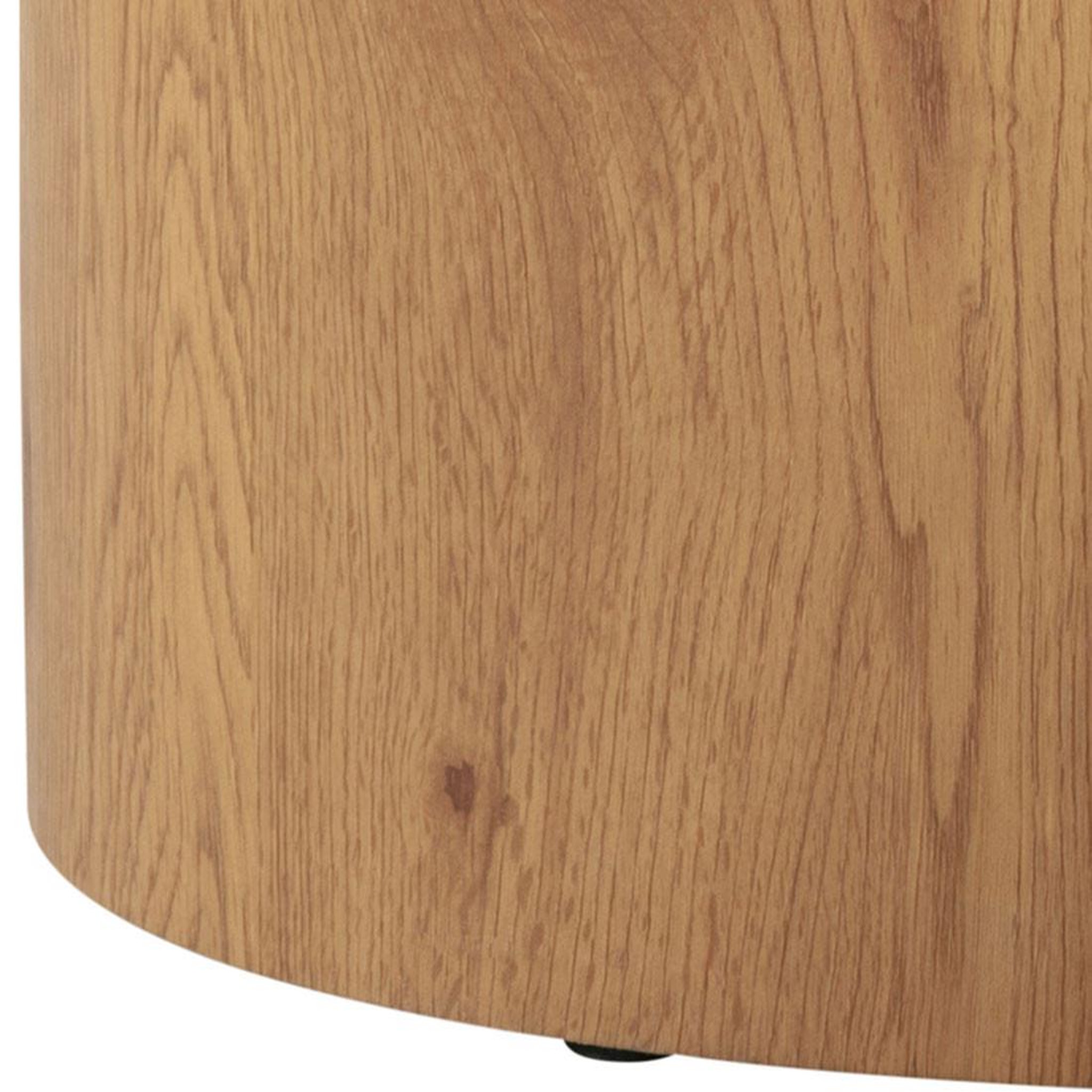 Voir la diapositive 3 : BEST MOBILIER Aeryn - lot de 2 tables basses - chêne naturel - 48 et 40 cm