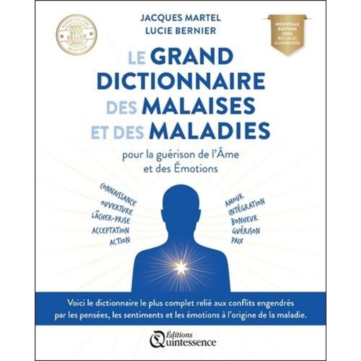 LE GRAND DICTIONNAIRE DES MALAISES ET DES MALADIES. POUR LA GUERISON DE L'AME ET DES EMOTIONS, EDITION 2024, Martel Jacques