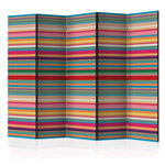 Paris Prix Paravent 5 Volets  Subdued Stripes  172x225cm