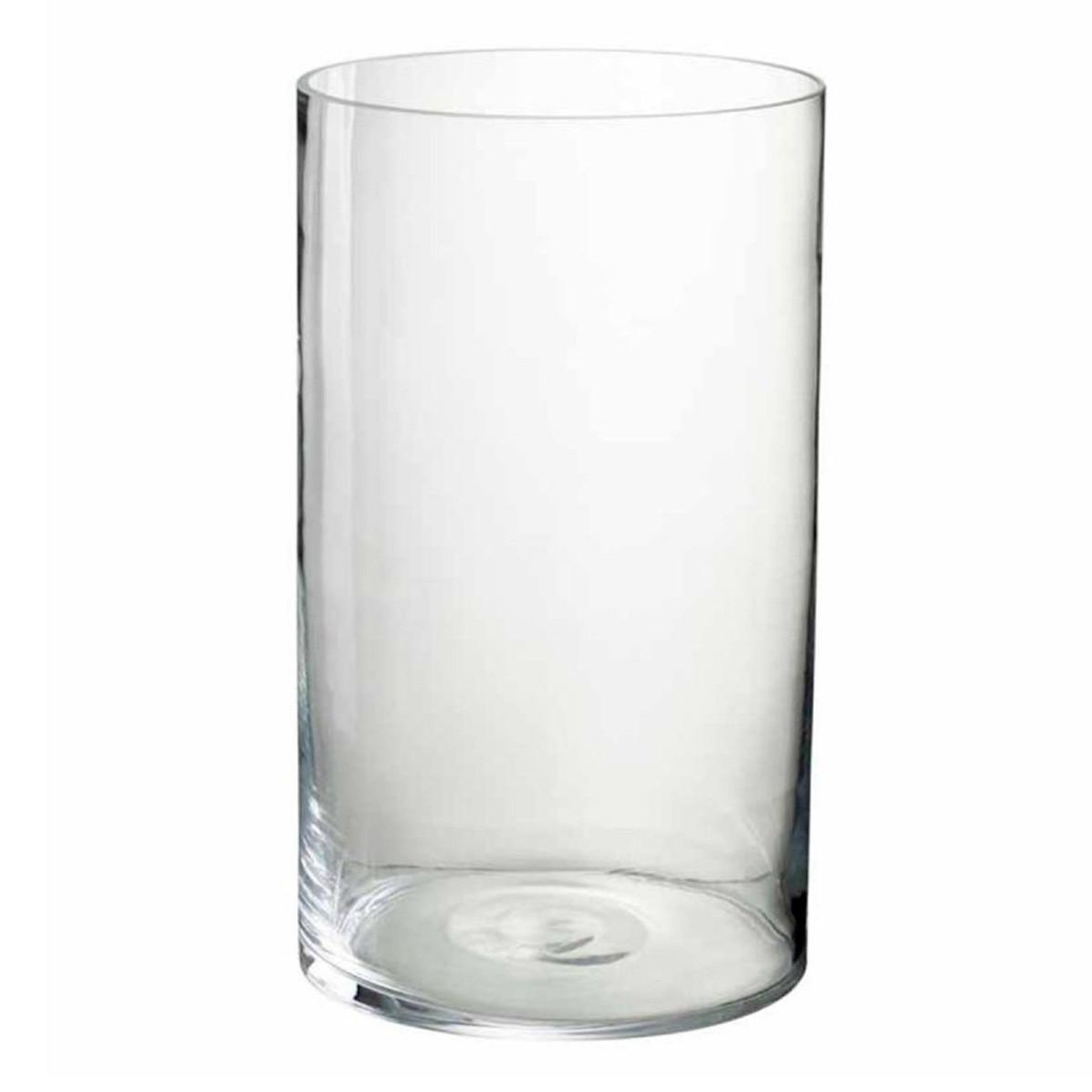 J-LINE Photophore en Verre  Buoma  35cm Transparent