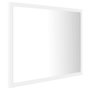 Voir la diapositive 4 : VIDAXL Miroir a LED de salle de bain Blanc 60x8,5x37 cm Acrylique