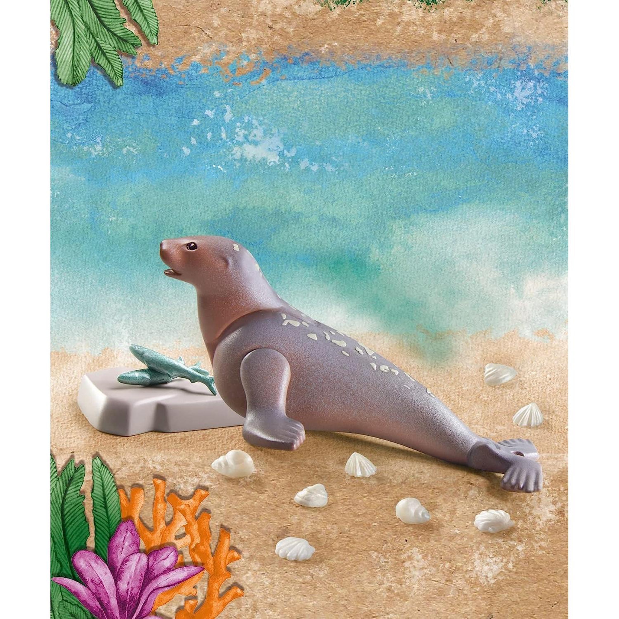 Voir la diapositive 2 : PLAYMOBIL Wiltopia - Lion de mer