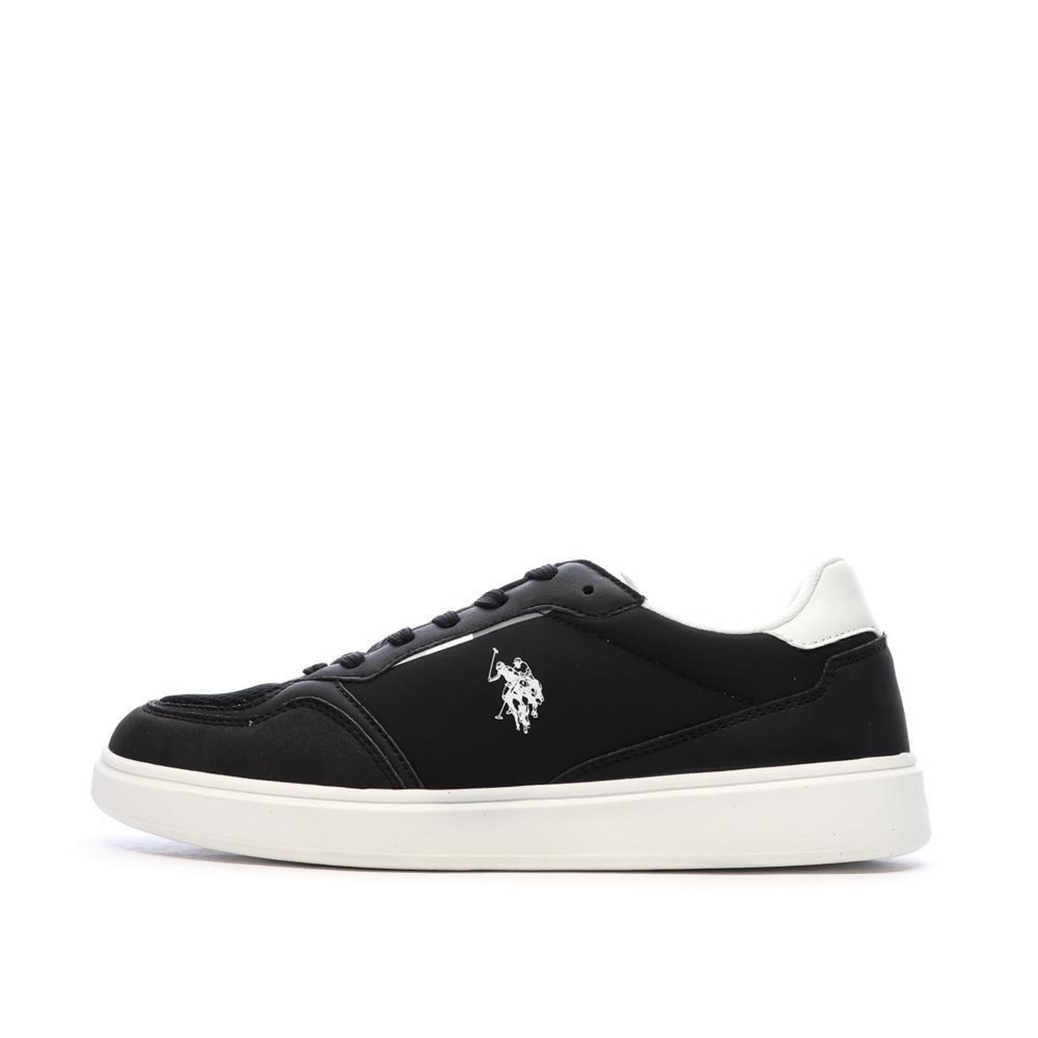 U.S. Polo Assn. Baskets Noires Homme US Polo ASSN Byron. Coloris disponibles : Noir