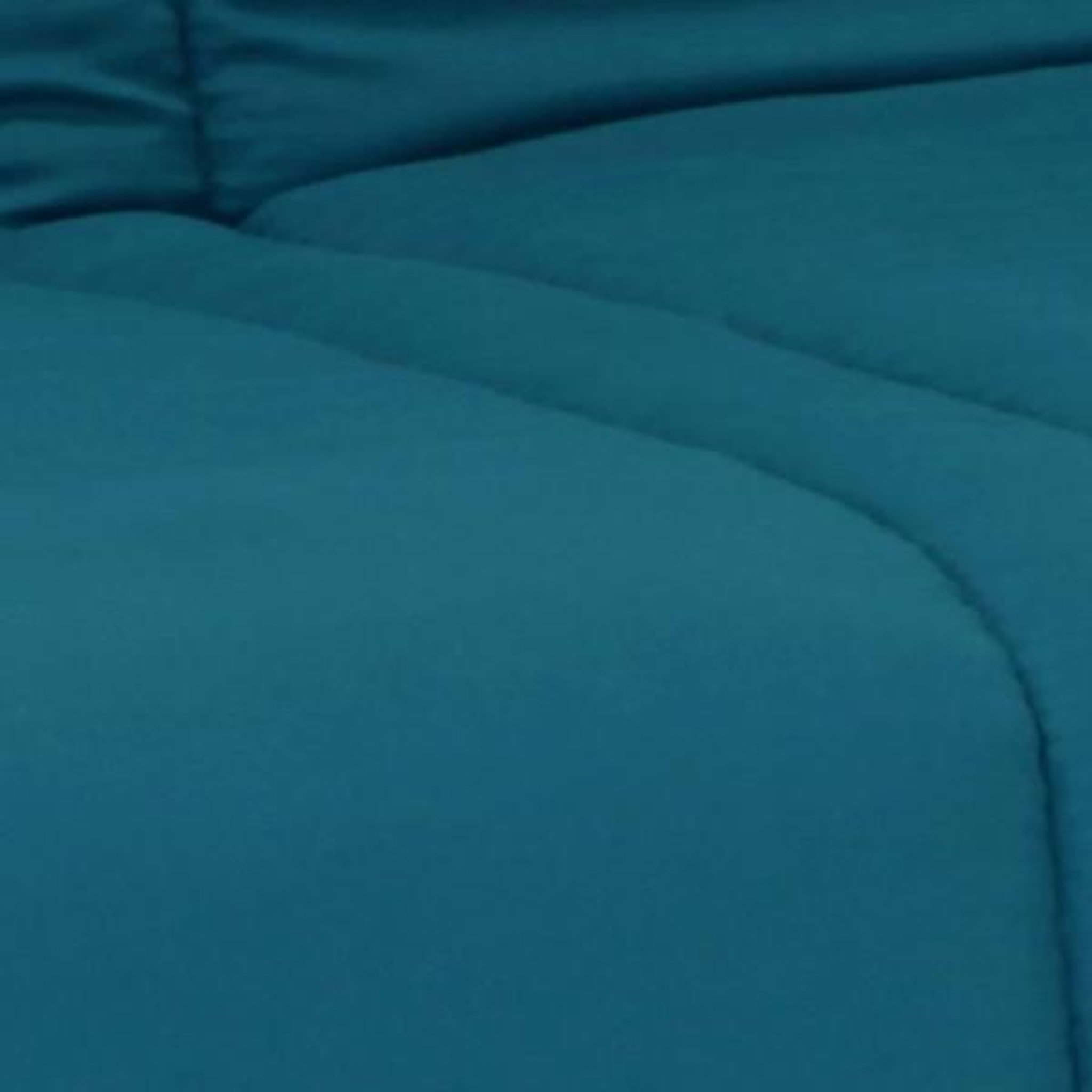 Voir la diapositive 6 : MARKET24 Banquette clic clac 3 places - Bleu canard - 100% coton - L 193 x P 92 cm - LENA