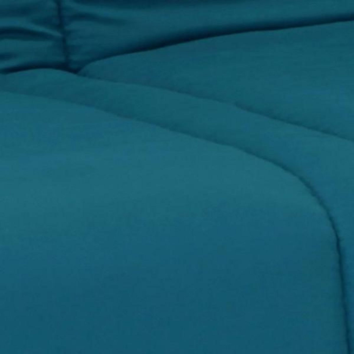 MARKET24 Banquette clic clac 3 places - Bleu canard - 100% coton - L 193 x P 92 cm - LENA