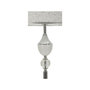 Voir la diapositive 2 : Paris Prix Lampadaire Design  Kody  158cm Argent