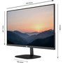 Voir la diapositive 3 : ESSENTIEL B Ecran PC Pixel view essB 24'' IPS 144hz