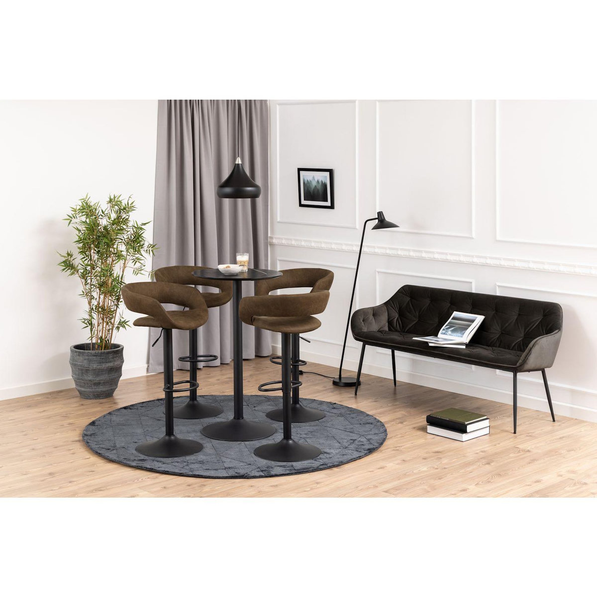 TOILINUX Lot de 2 Tabourets de bar Gracie