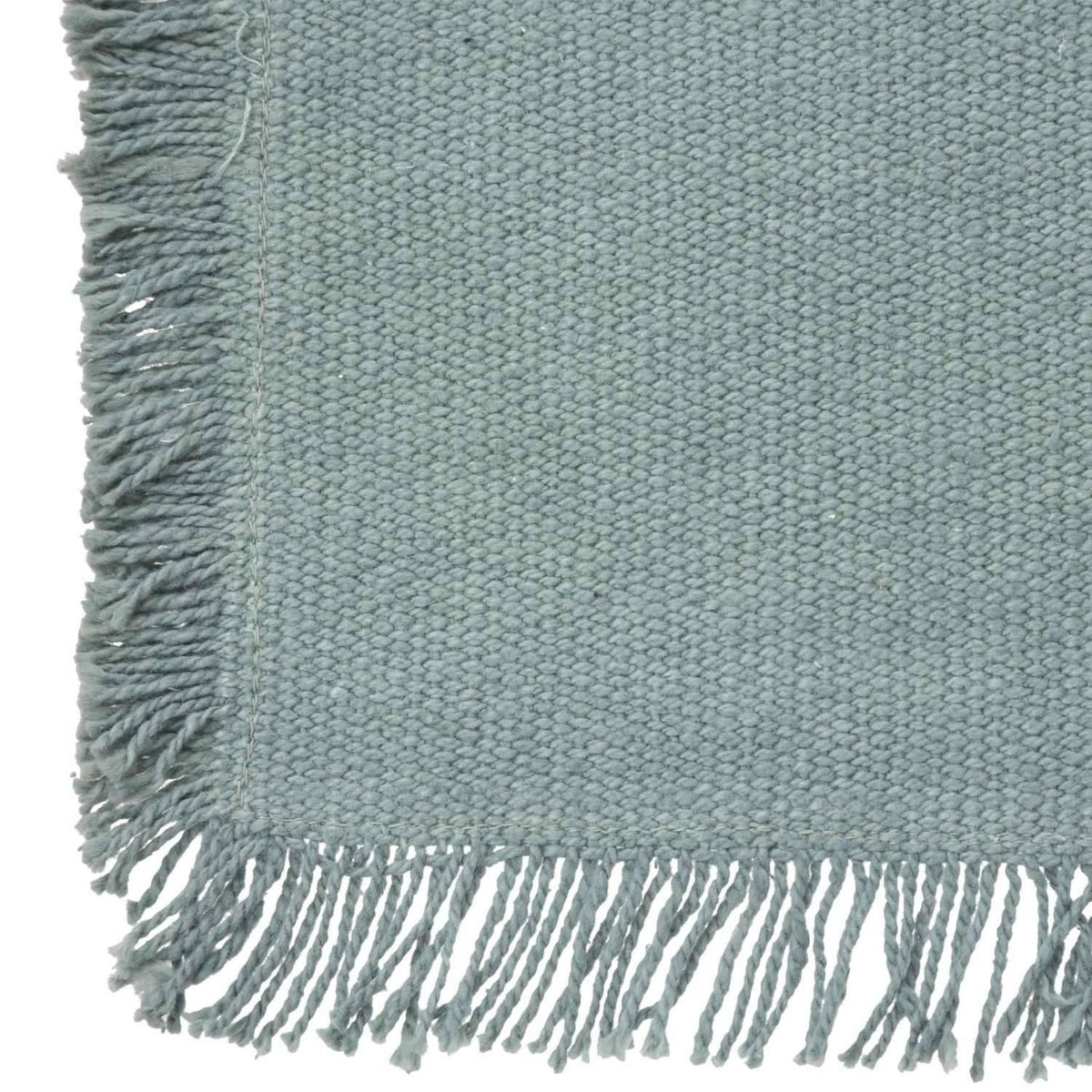 SECRET DE GOURMET Set de table Maha en coton - Longueur 45 cm x Largeur 30 cm - Céladon