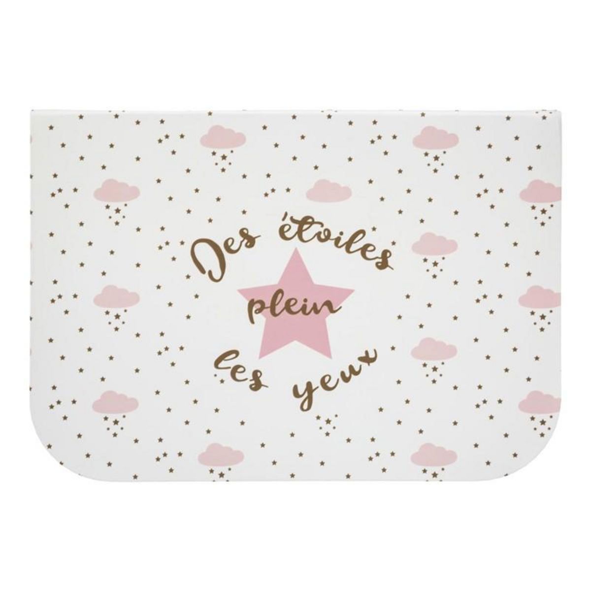  Lot de 3 Valisette de Rangement  Douceur  29cm Rose