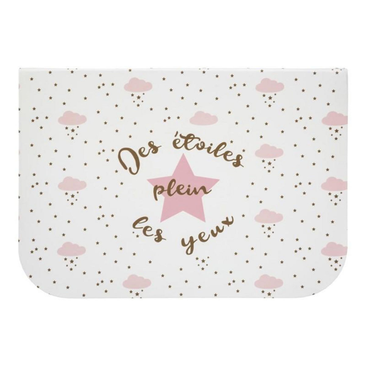  Lot de 3 Valisette de Rangement  Douceur  29cm Rose