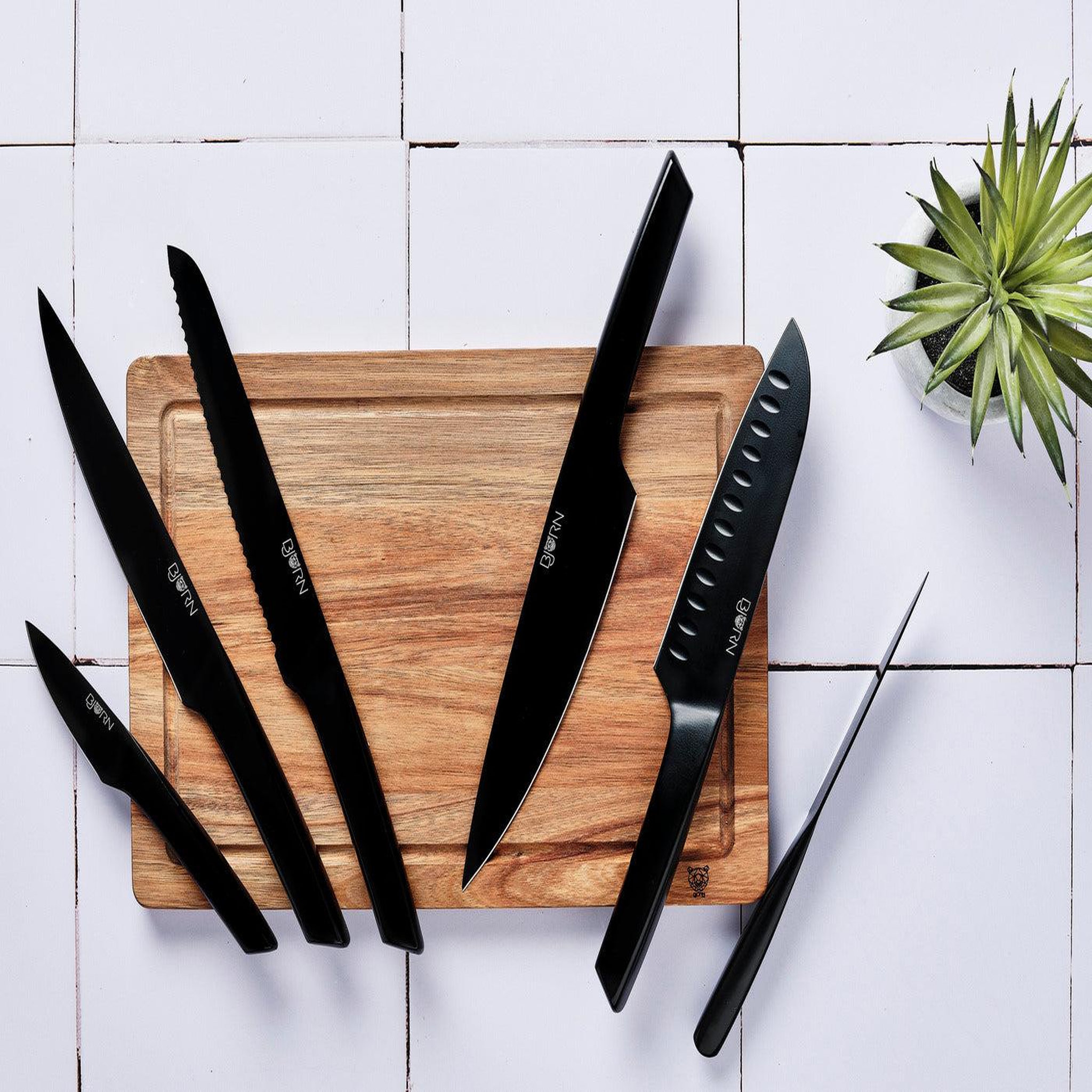 Voir la diapositive 5 : BJORN Bloc couteaux de cuisine jensen rauma - 7 pièces