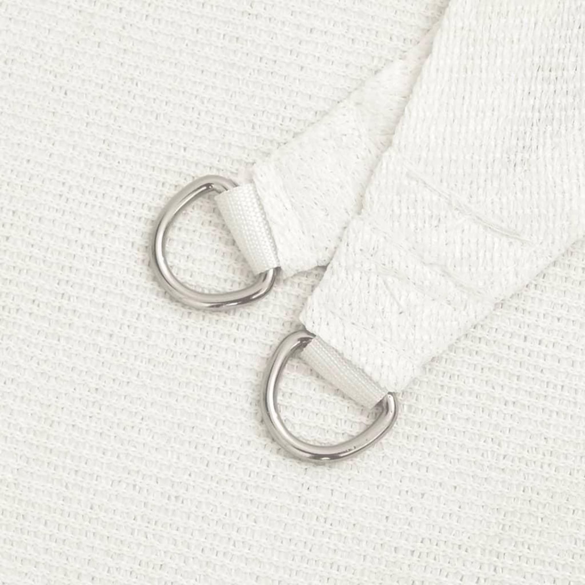 VIDAXL Voile d'ombrage 160 g/m^2 Blanc 6x6 m PEHD