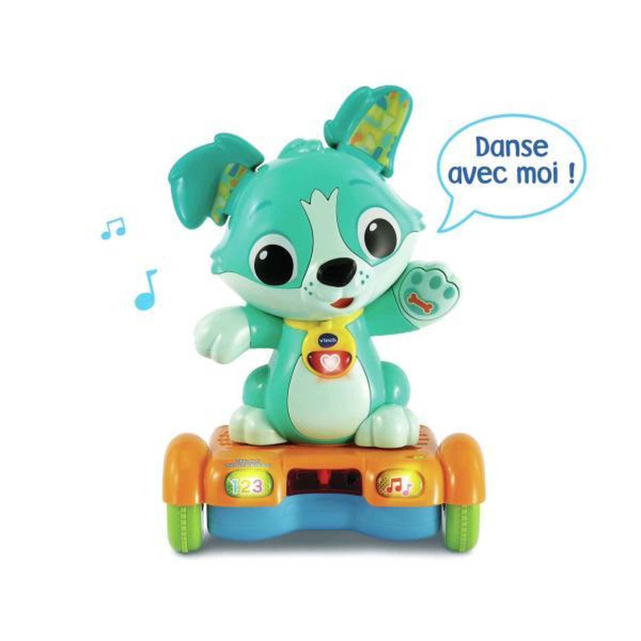 Voir la diapositive 3 : VTECH BABY VTECH BABY - Titou, Mon Toutou Hoverboard - Chien Malicieux a 3 Roues - Piles Fournies - 12 a 36 mois