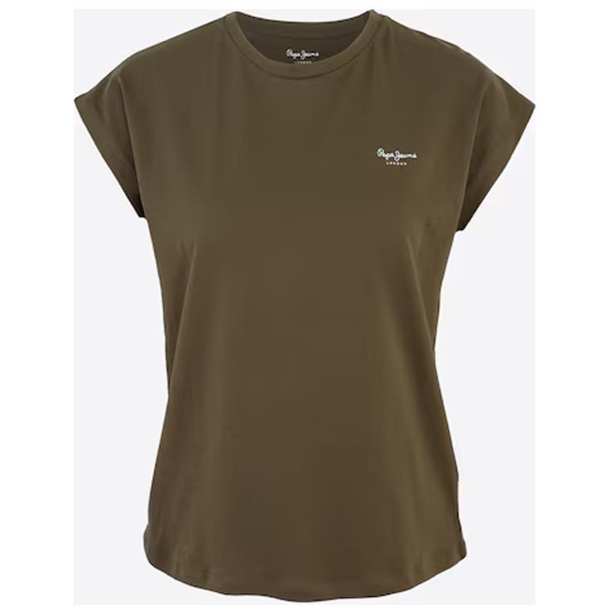 Voir la diapositive 2 : Pepe Jeans T-shirt Kaki Femme Pepe jeans Bloom0