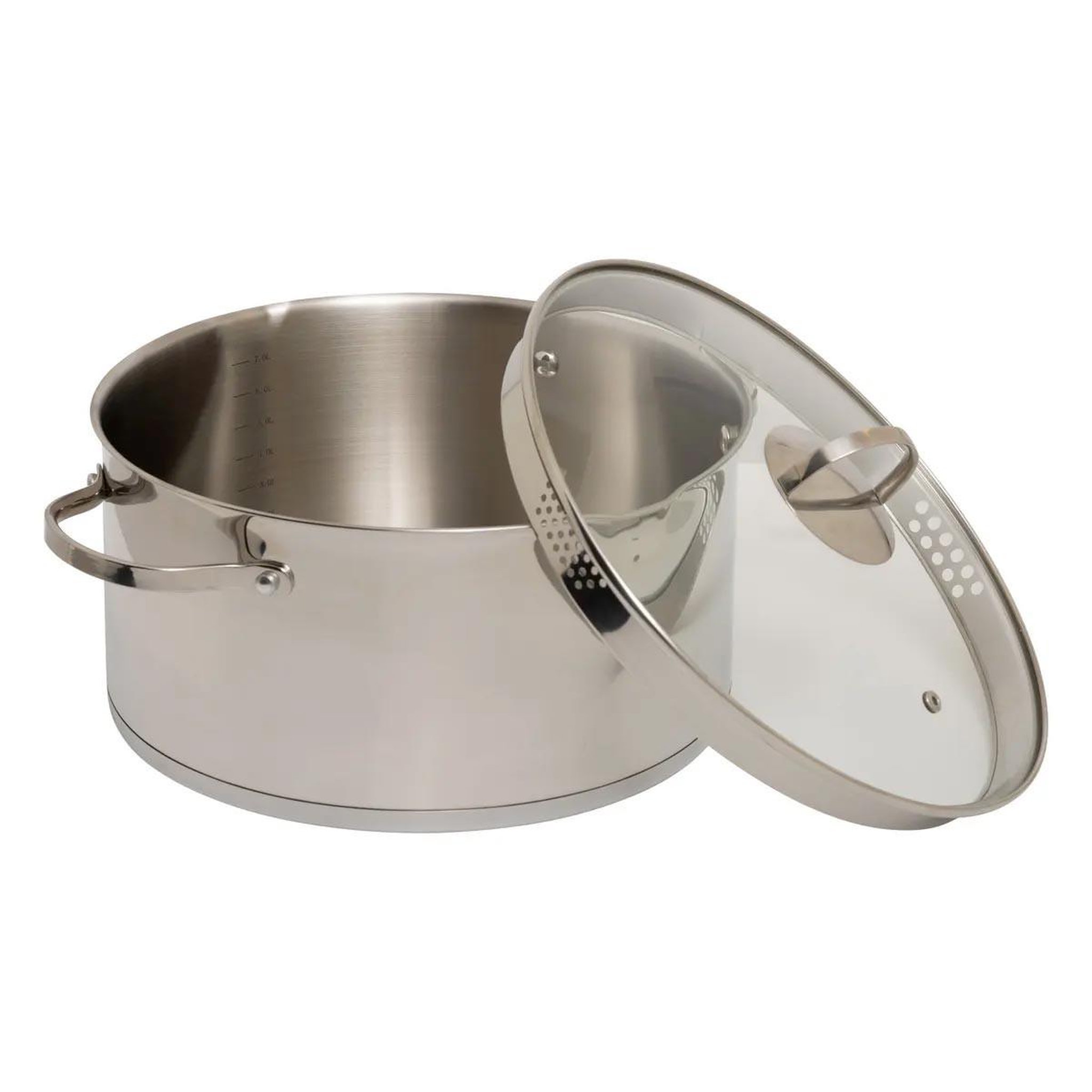 Voir la diapositive 2 : FIVE Faitout en inox  résilience  28cm argent