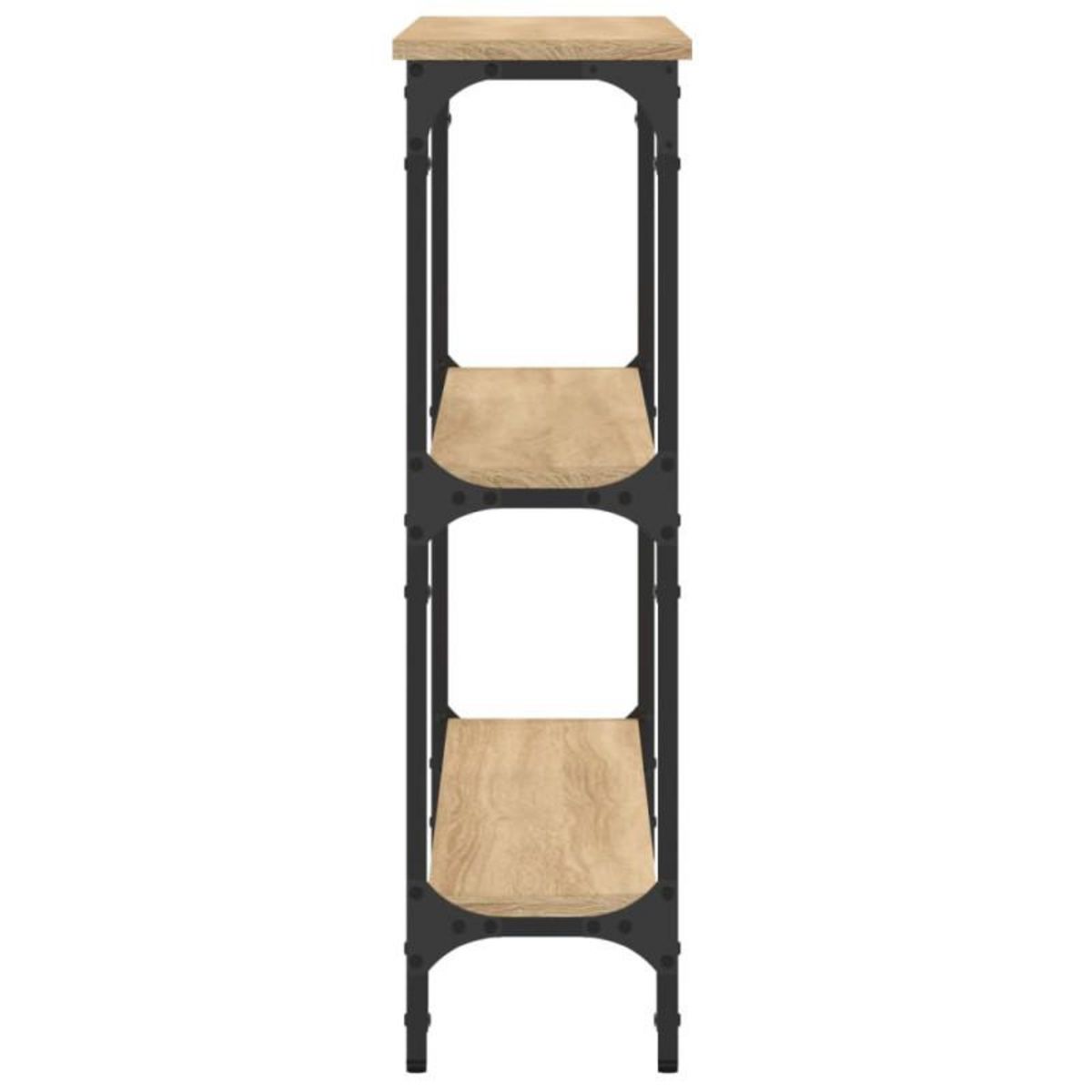 VIDAXL Table console chêne sonoma 100x22,5x75 cm bois d ingénierie