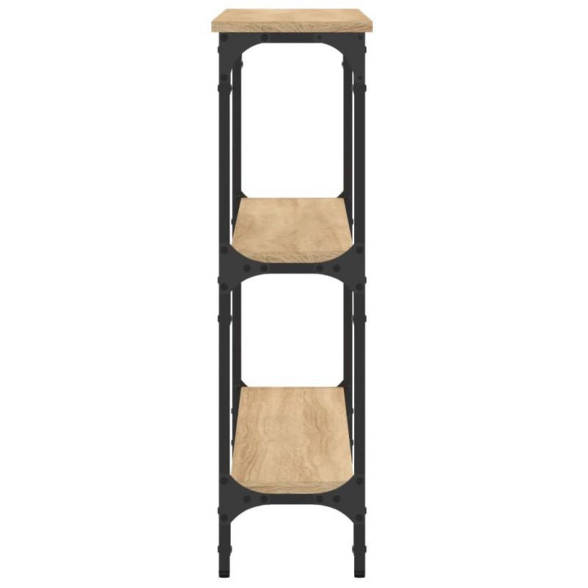 VIDAXL Table console chêne sonoma 100x22,5x75 cm bois d ingénierie