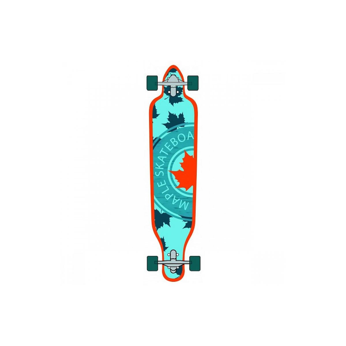 Maple SK8 Skate  Longboard Drop Through 41  Mellow