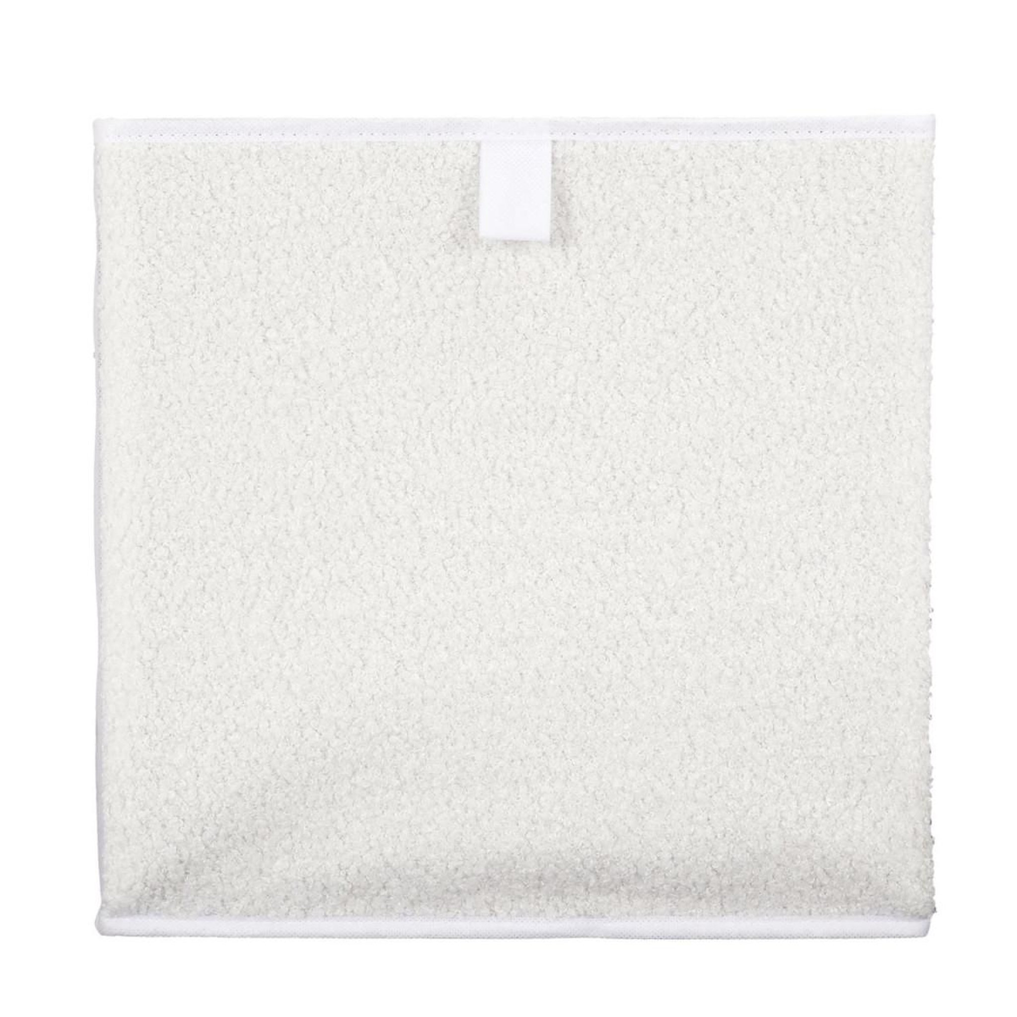 Voir la diapositive 2 : The Home Deco Factory Boîte de rangement pliable  bouclette  30x30cm beige