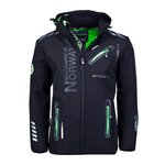 GEOGRAPHICAL NORWAY Parka  oftshell  Homme Geographical Norway WW1973H. Coloris disponibles : Bleu