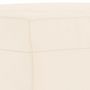 Voir la diapositive 5 : VIDAXL Banc Creme 100x35x41 cm Velours