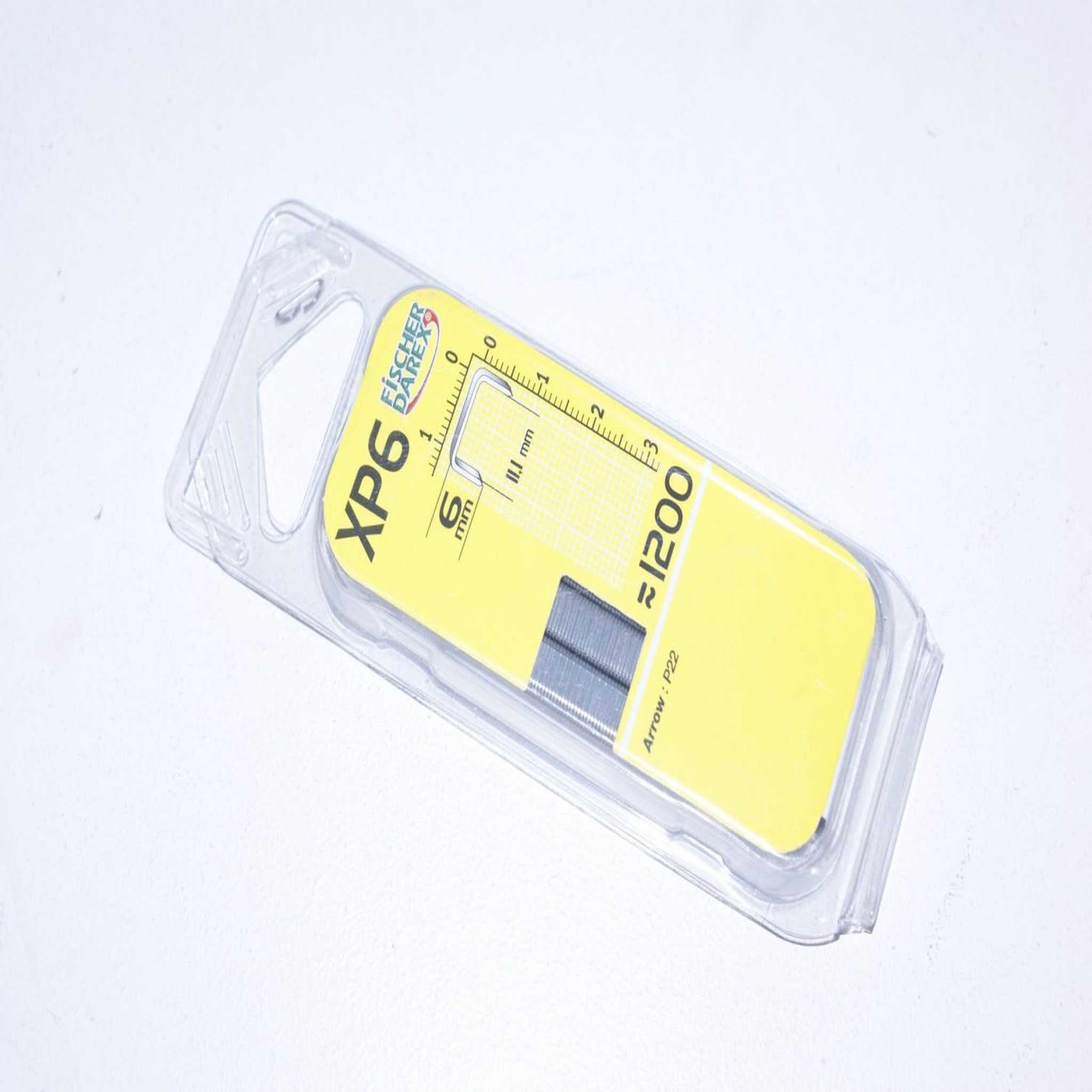 CENTRALE BRICO Lot de 1200 agrafes FISCHER DAREX Xp6