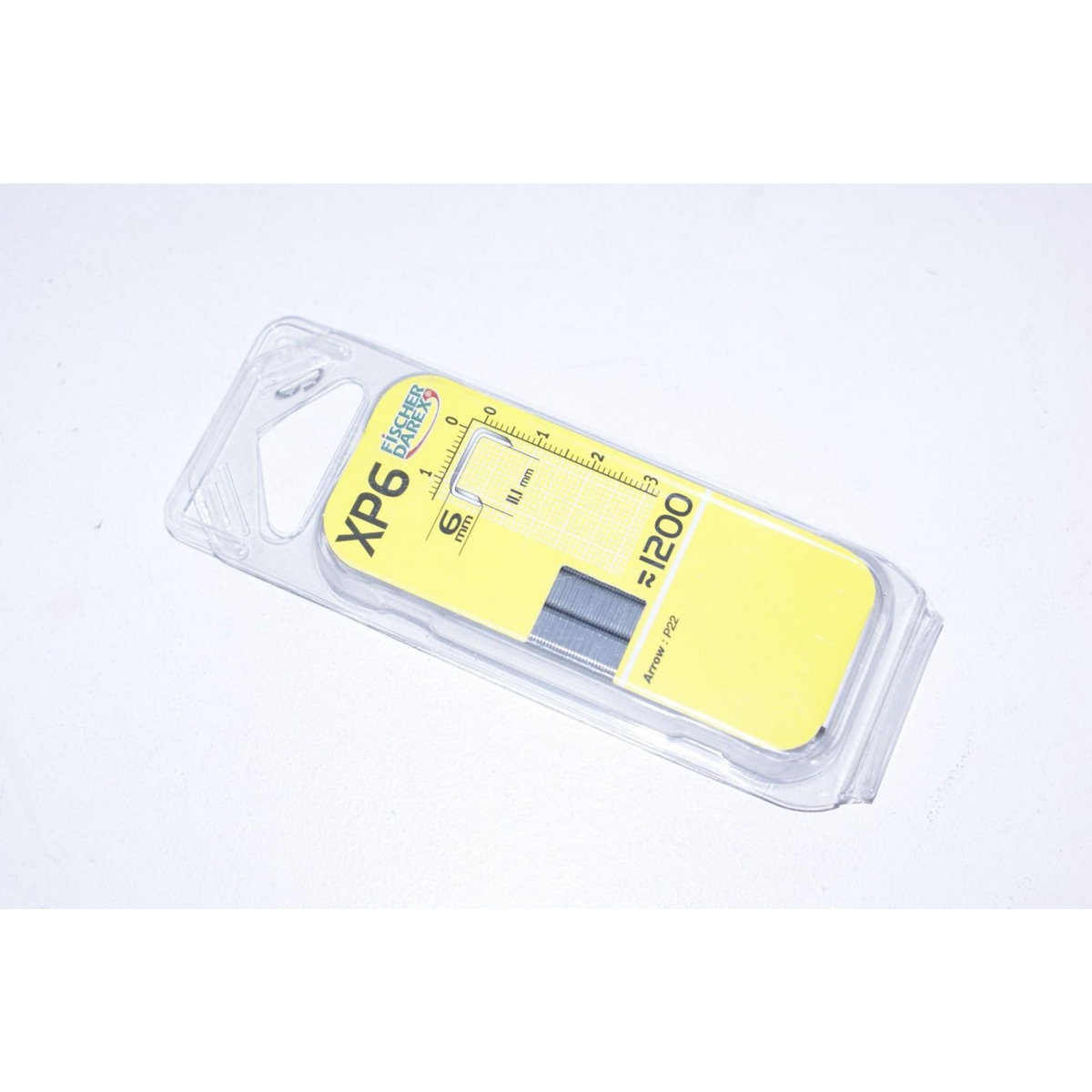 CENTRALE BRICO Lot de 1200 agrafes FISCHER DAREX Xp6