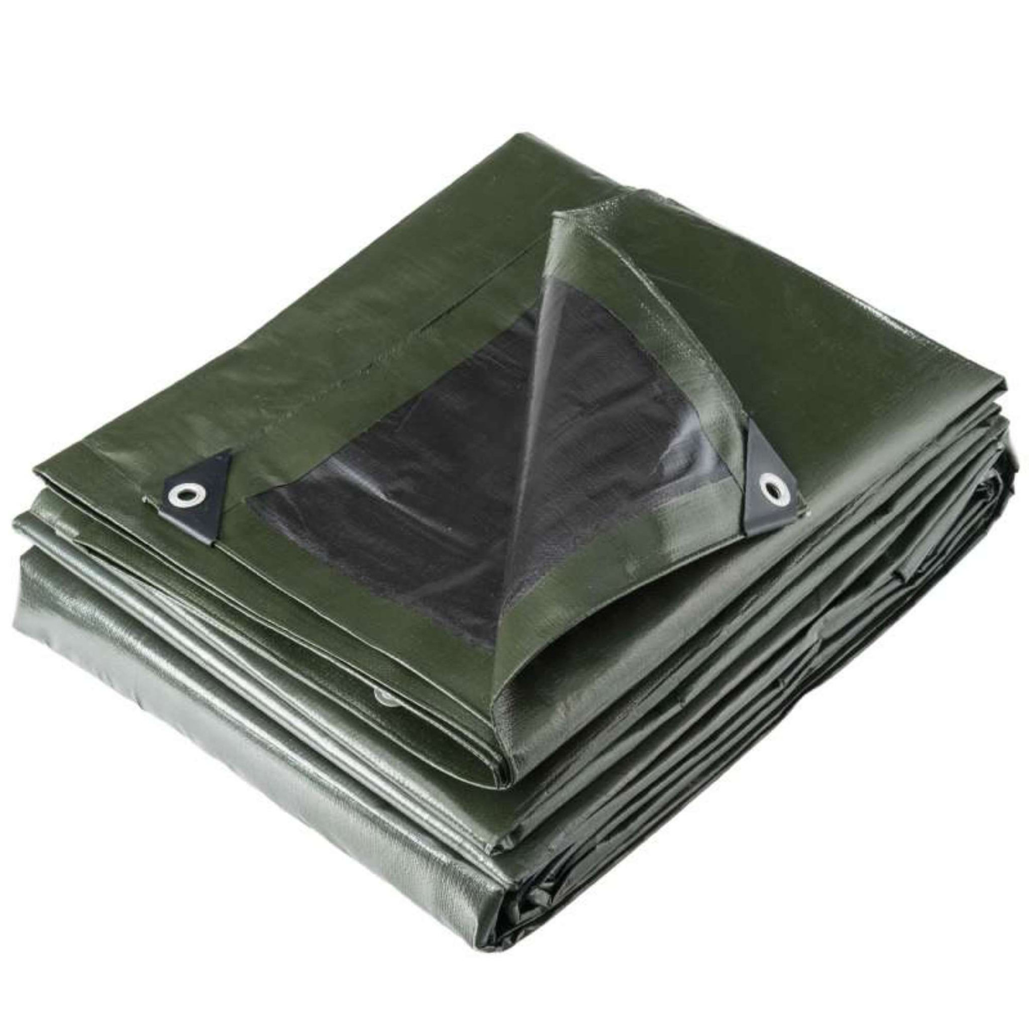 Voir la diapositive 1 :  Bâche industrielle 240 g/m2 ultra lourde 6 x 10 m