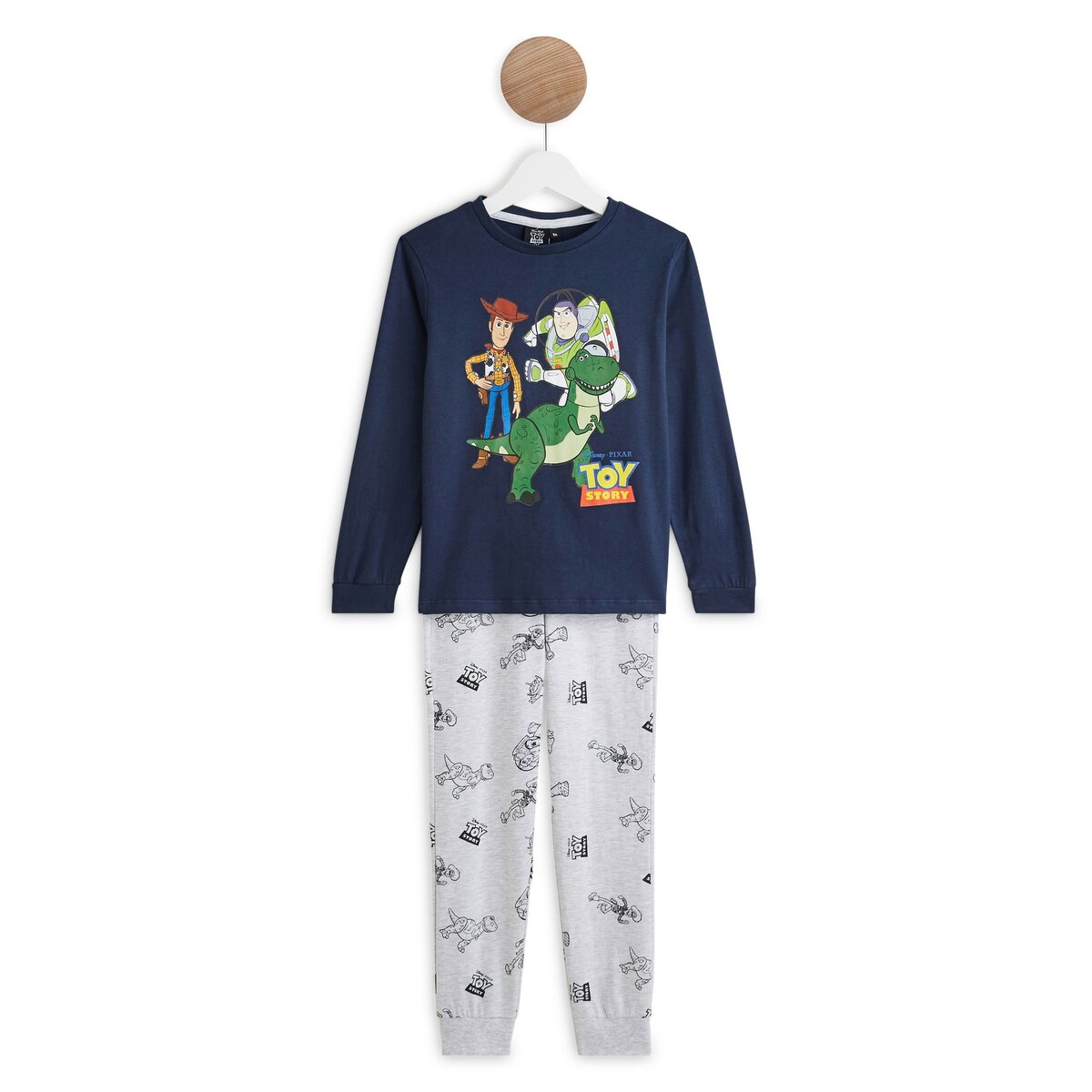 TOY STORY Ensemble pyjama coton bio gar on pas cher Auchan