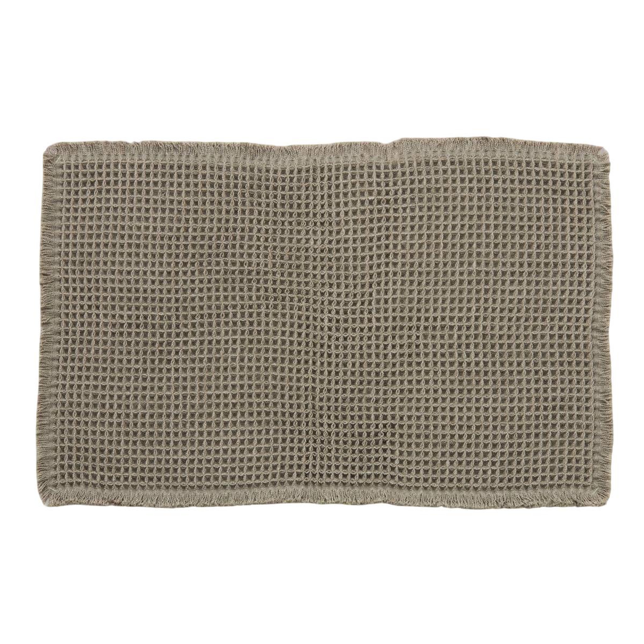 FIVE Tapis de bain  waffle  50x80cm vert