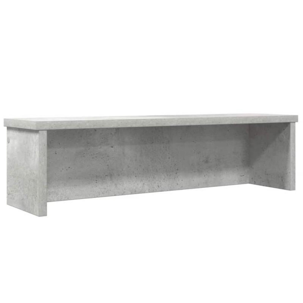 VIDAXL Étagères de cuisine empilables 2 pcs gris béton 60x15x16 cm