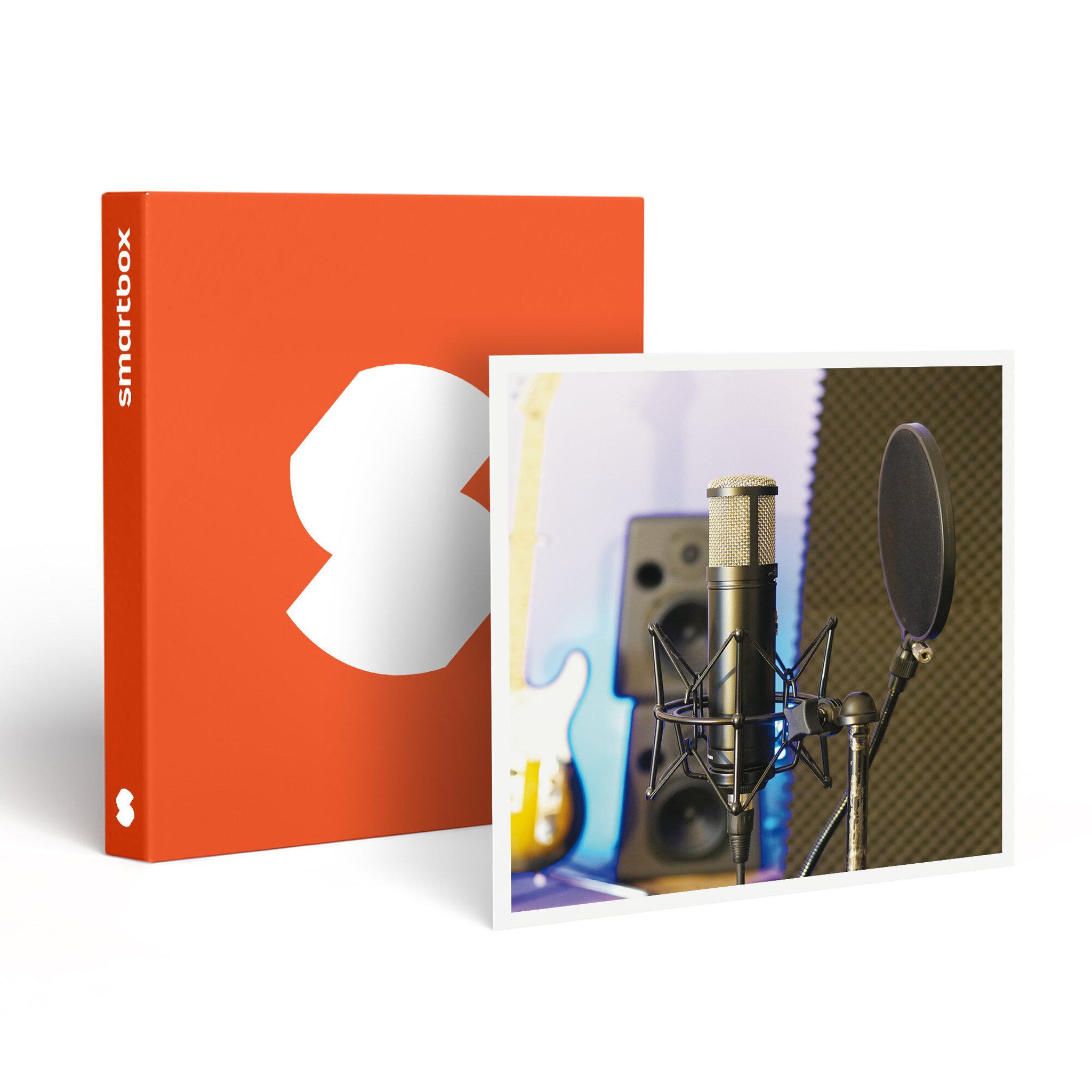 Smartbox Session de chant dans un studio d'enregistrement professionnel à paris - coffret cadeau sport & aventure